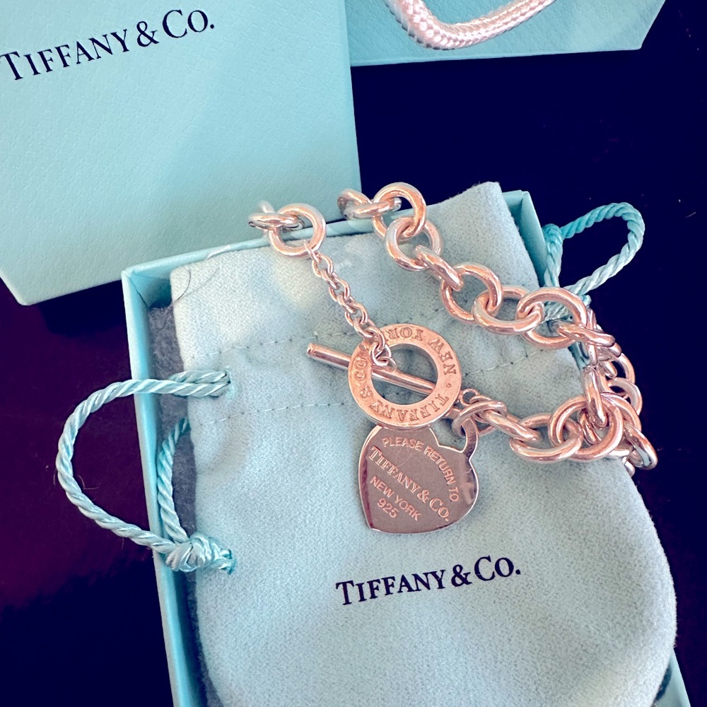 Tiffany & Co Heart Tag Toggle Necklace